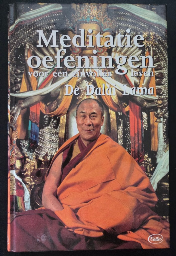 Meditatie oefeningen voor een zinvoller leven - Dalai Lama, Boeken, Esoterie en Spiritualiteit, Zo goed als nieuw, Instructieboek