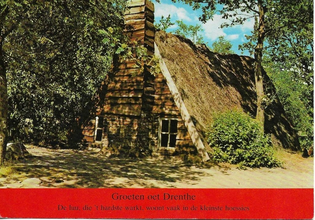 Drenthe- -Plaggenhut., Ophalen of Verzenden, 1980 tot heden, Gelopen, Drenthe