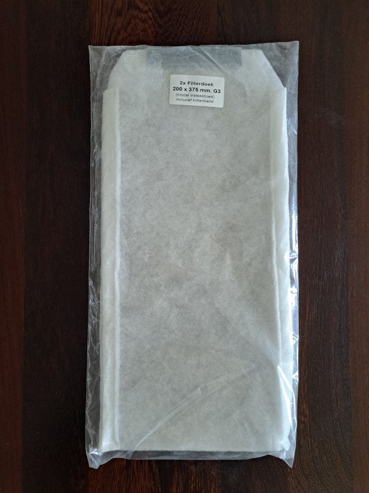 4x2 Filterdoeken voor Zehnder Stork WTW unit 200 x 375 mm G3, Ophalen of Verzenden, Nieuw, Afzuiger
