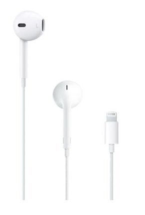 Apple EarPods Lightning (Origineel) – Nieuw – Wit, Ophalen, In-ear, Nieuw, Wit