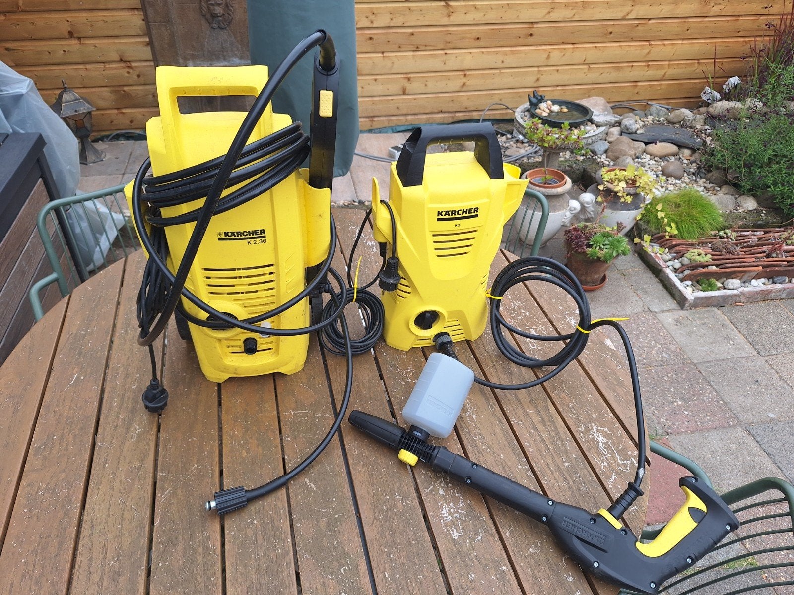 Karcher K2 en K2.36 hogedrukreinigers voor hobbyist, Ophalen