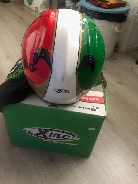 motorhelm Ago., Motoren, Overige merken, Heren, XL, Ophalen of Verzenden