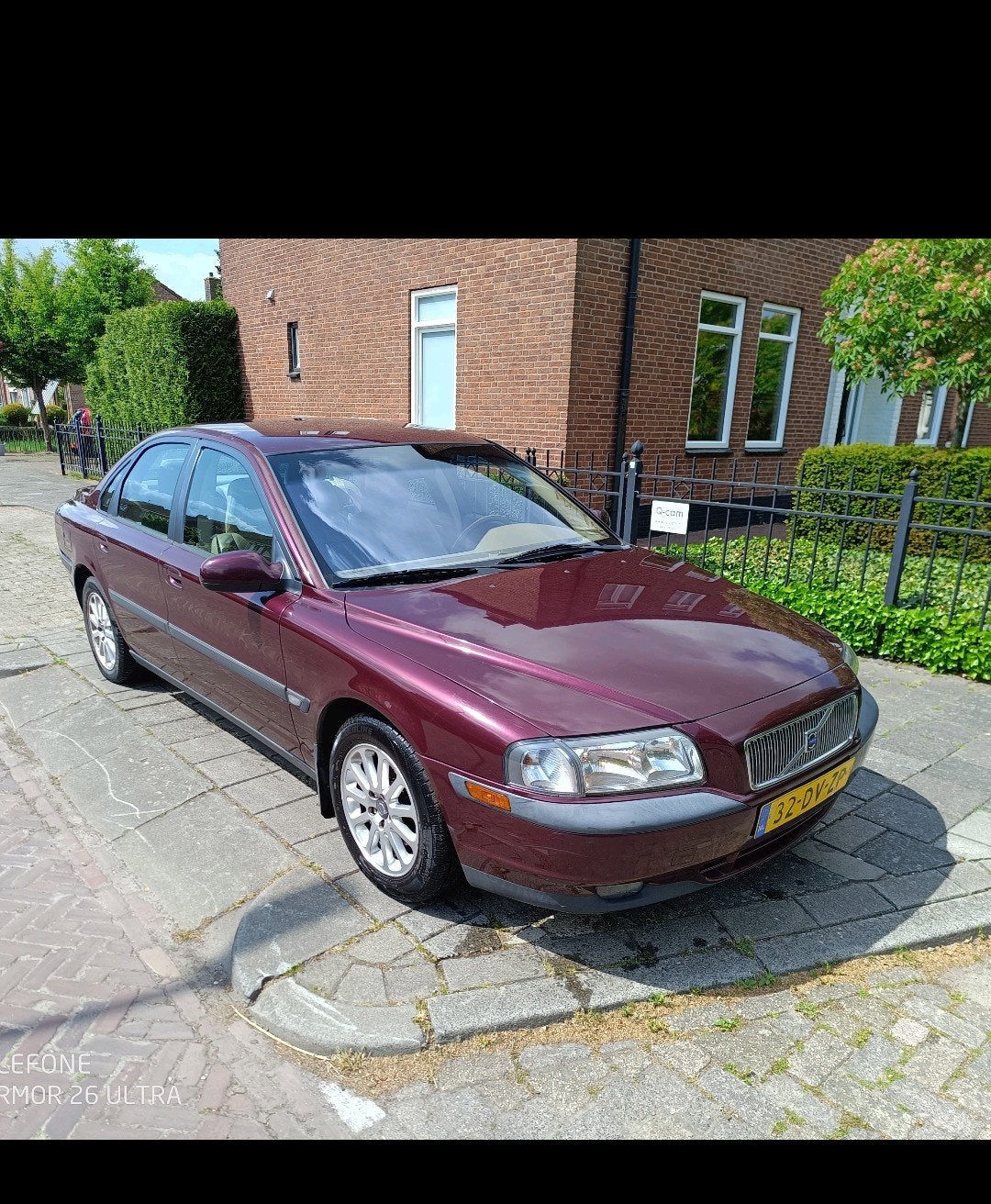 Volvo S80 2.4 170PK 2000 Rood, Voorwielaandrijving, Beige, Particulier, 170 pk