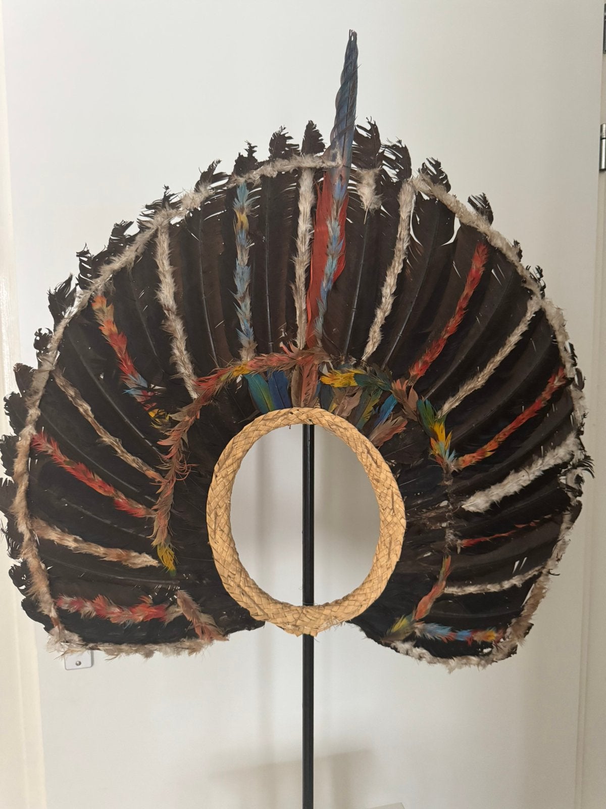 Oude Amazone indianen verentooi tribal art, Antiek en Kunst, Ophalen of Verzenden