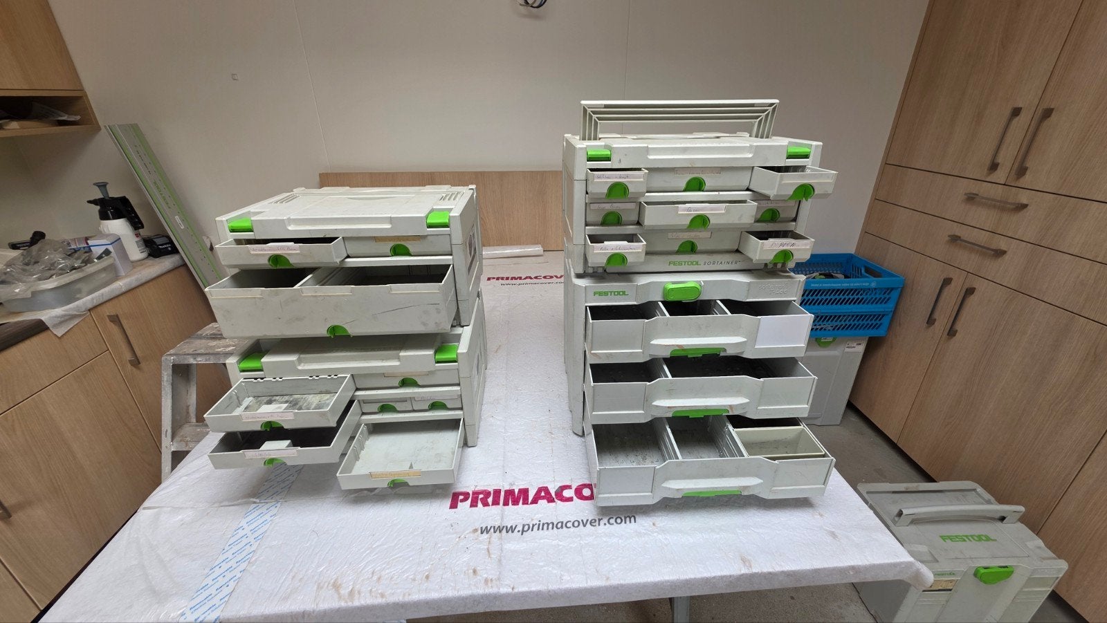 Festool sortainers, Doe-het-zelf en Verbouw, Gereedschapskisten, Ophalen, Gebruikt