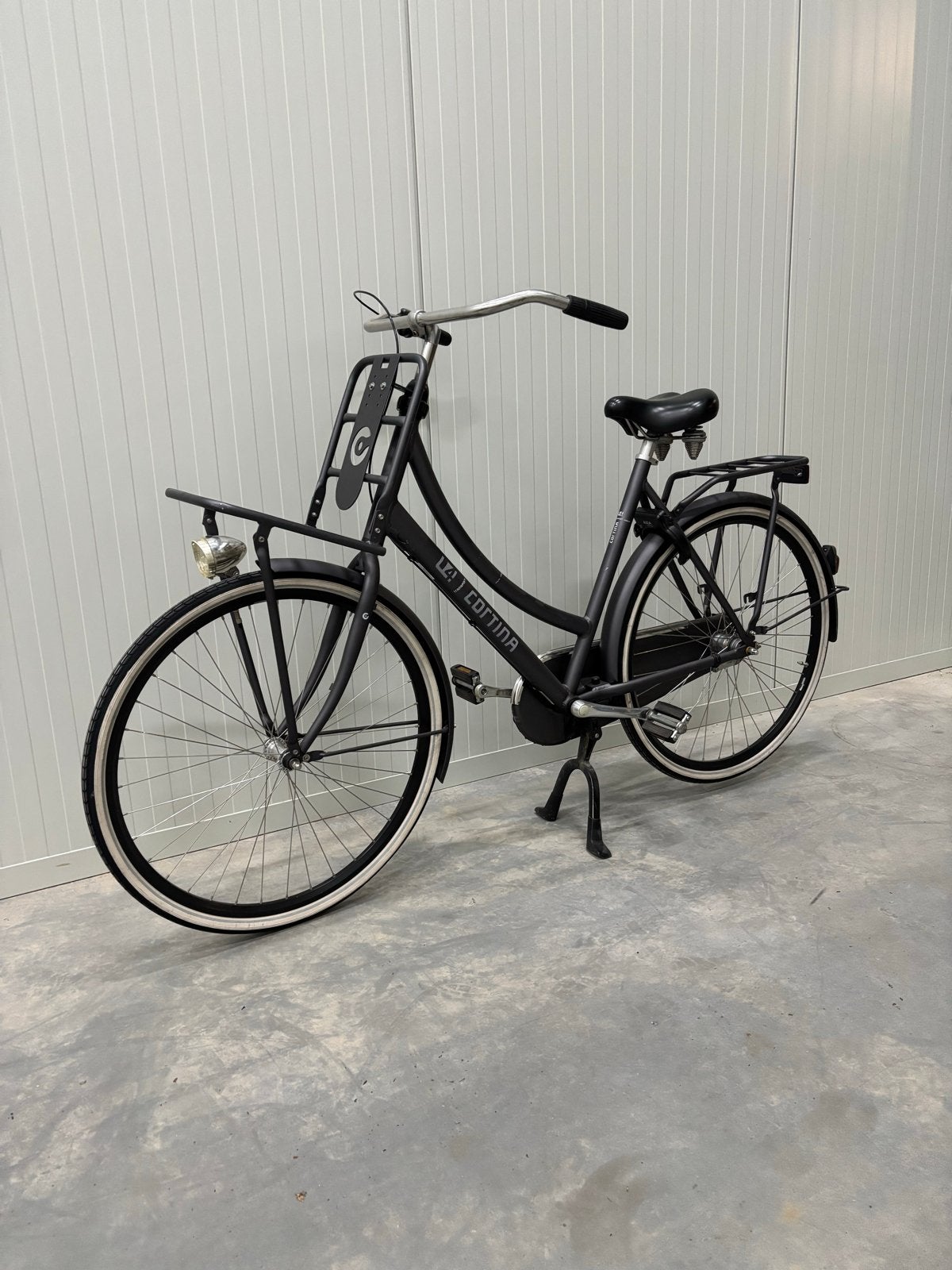 Cortina U4 Transportfiets - Mat - gebruikt in nette staat., Terugtraprem, (Extra) lage instap, Zo goed als nieuw, 50 tot 53 cm