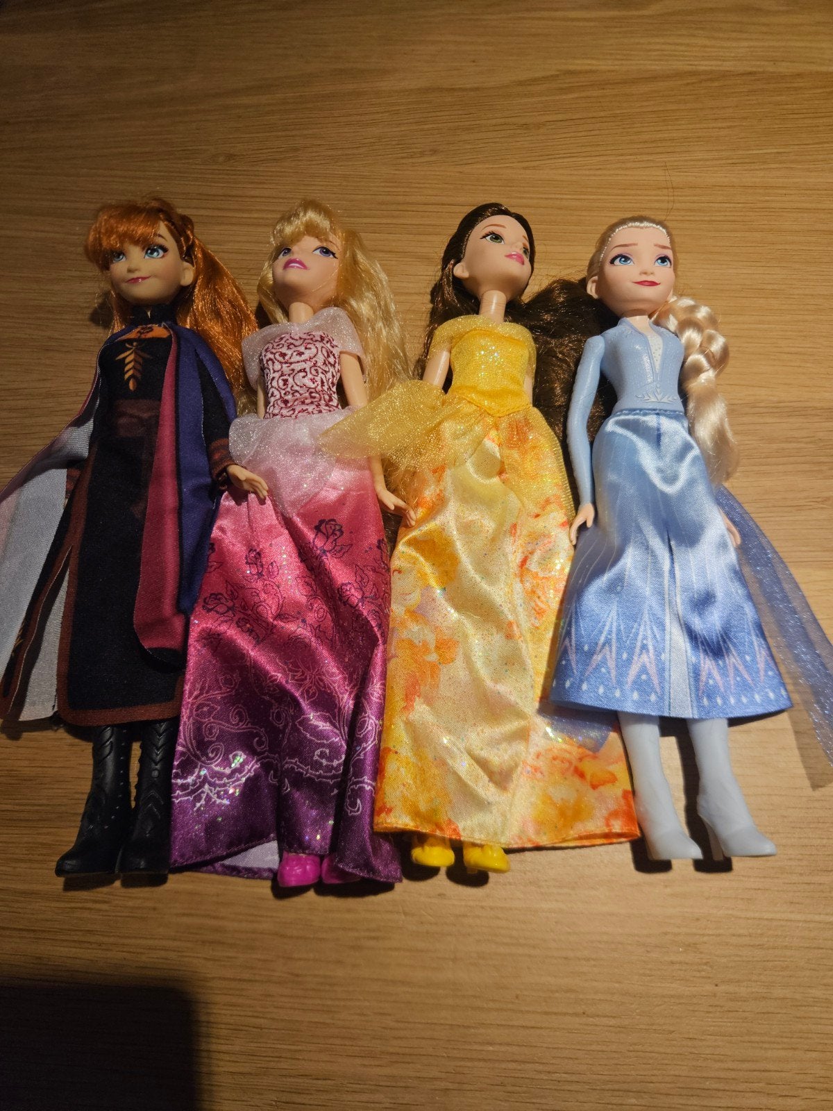 Disney Prinsessen doornroosje, Belle, Elsa en Anna, Ophalen of Verzenden, Zo goed als nieuw, Overige typen