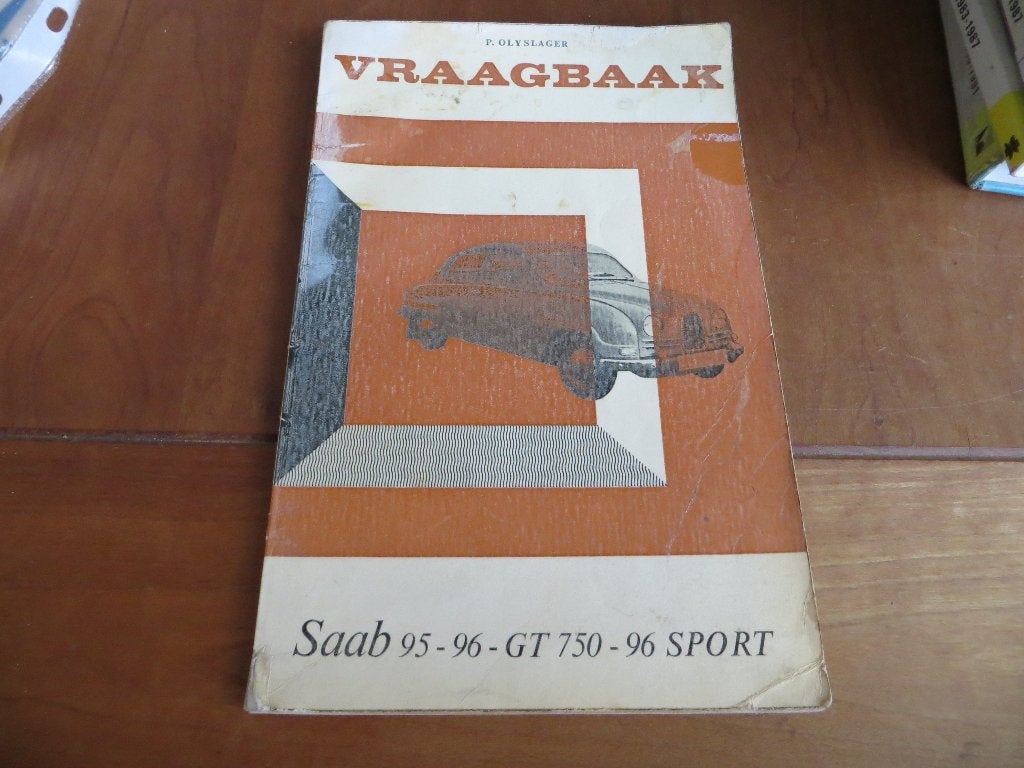 Vraagbaak Saab 96, Saab 95, Saab GT 750, Saab 96 Sport af 60, Ophalen of Verzenden