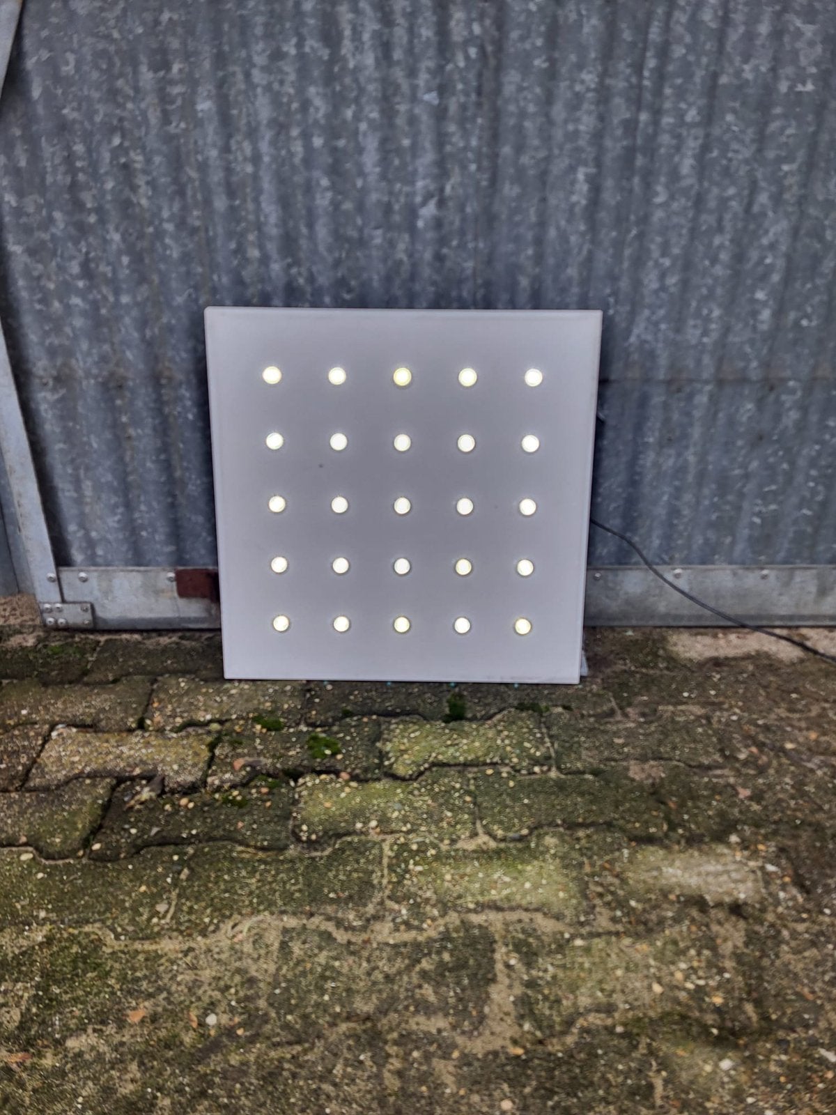 Ledverlichting systeemplafond 20 stuks, Ophalen, Zo goed als nieuw, Stopcontact