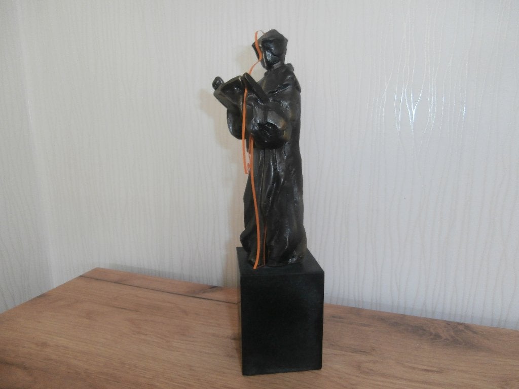 Brons Beeld van Desiderius Erasmus  van Ad Haring, Artihove, Ophalen of Verzenden, Zo goed als nieuw, Mens