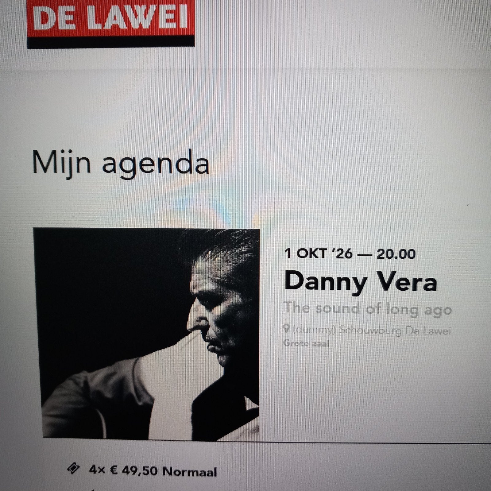 Danny Vera Lawei Drachten, Twee personen, Oktober