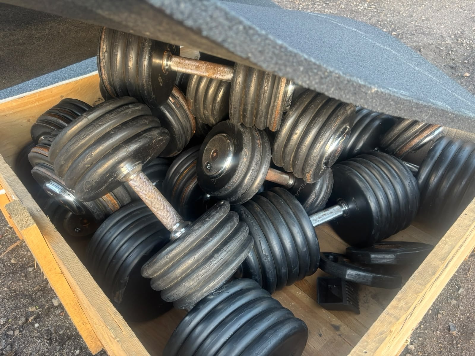 Lifemaxx Dumbbells Set (18-60 kg) - Totaal 1072 kg