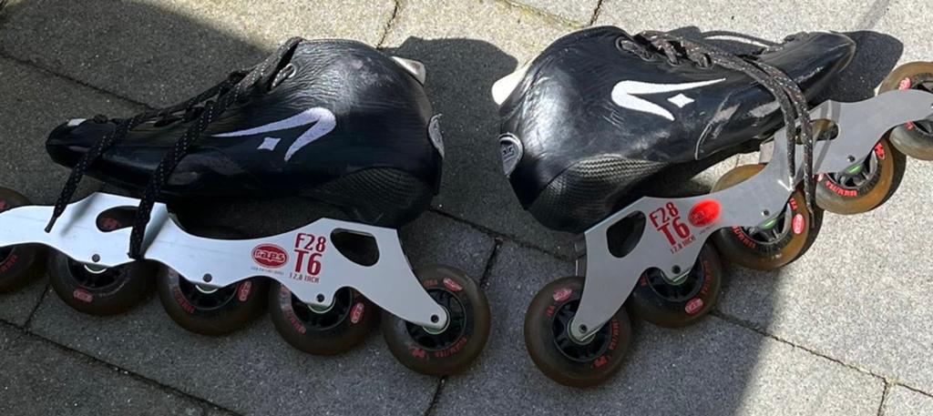 Inline skates, Gebruikt, Inline skates 5 wielen, Heren, Ophalen