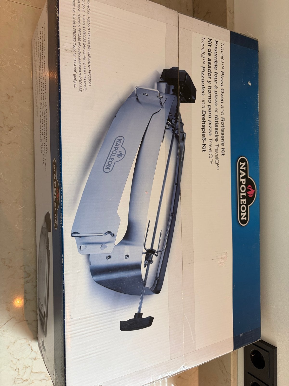 Napoleon TravelQ Pizza Oven en Rotisserie Kit, Ophalen of Verzenden, Nieuw