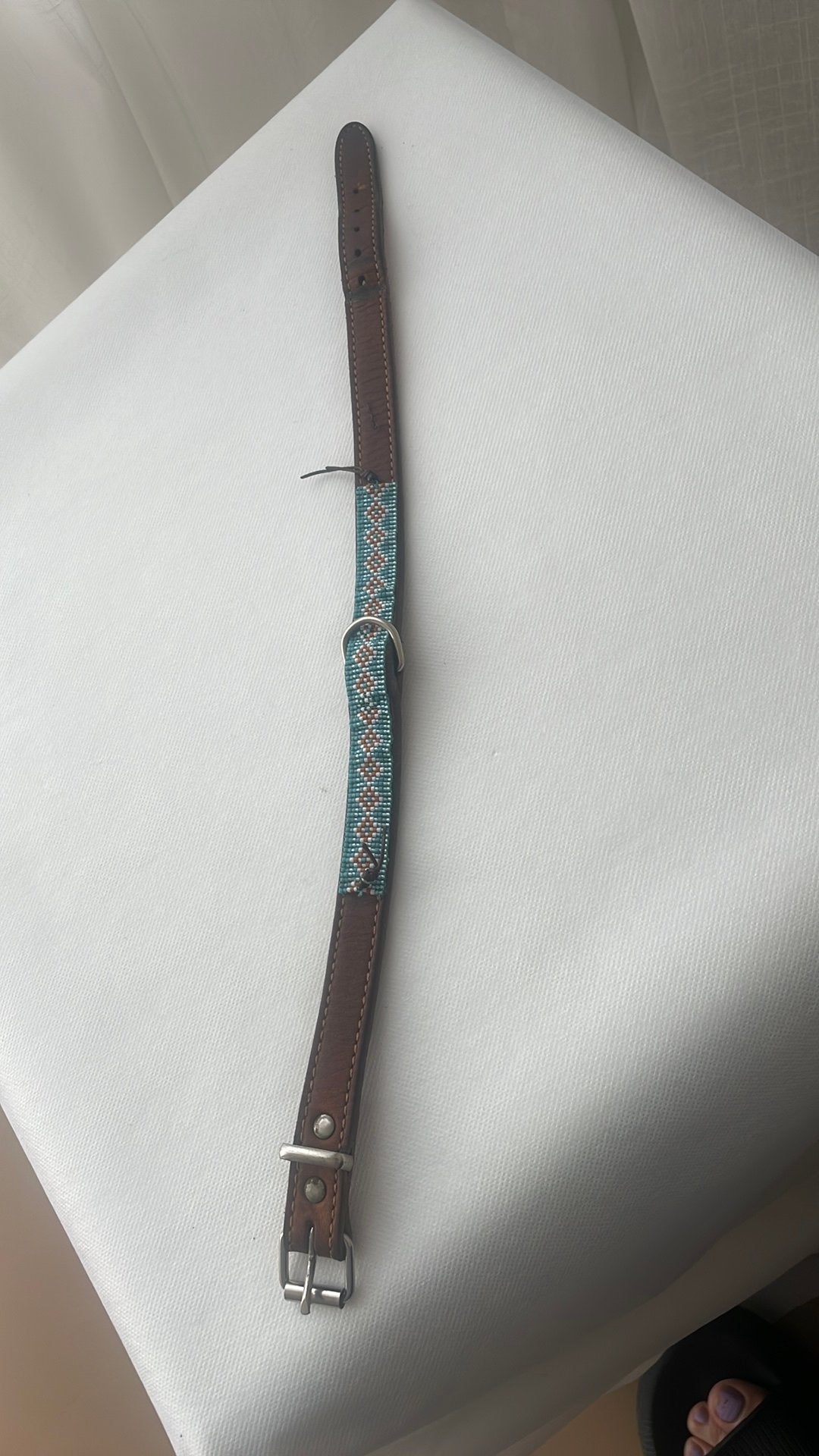 DWAM (Dog With A Mission) halsband Indi Moon - Maat S (2 cm), Dieren en Toebehoren, Ophalen of Verzenden, Gebruikt