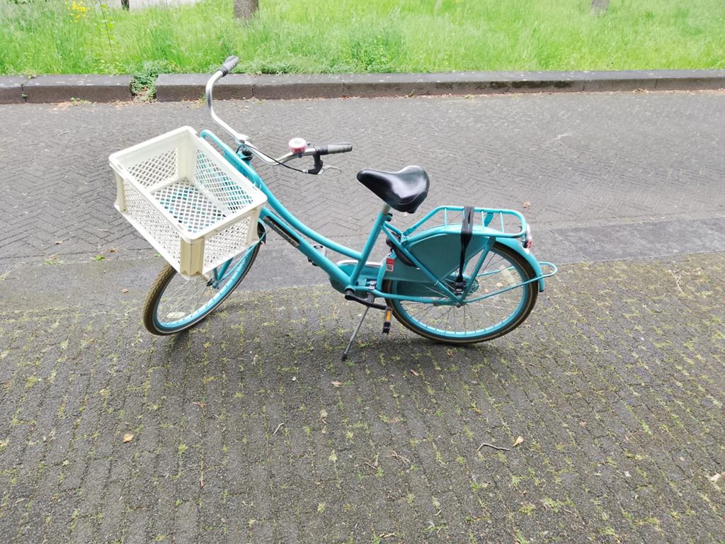 Fiets meisje dames kinder mand 24 inch, Fietsen en Brommers, Fietsen | Dames | Damesfietsen, Terugtraprem, Gebruikt, Versnellingen