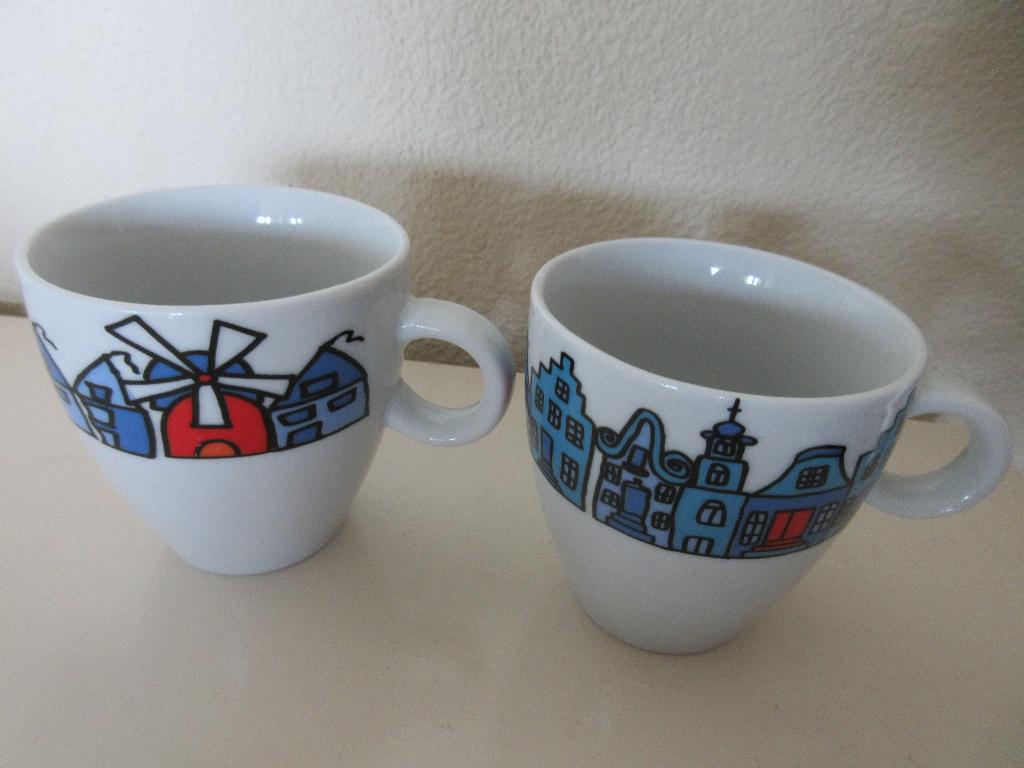 Net Even Anders Koffie mokjes  Een kado met een boodschap, Ophalen of Verzenden, Zo goed als nieuw, Overige stijlen, Kop(pen) en/of Schotel(s)