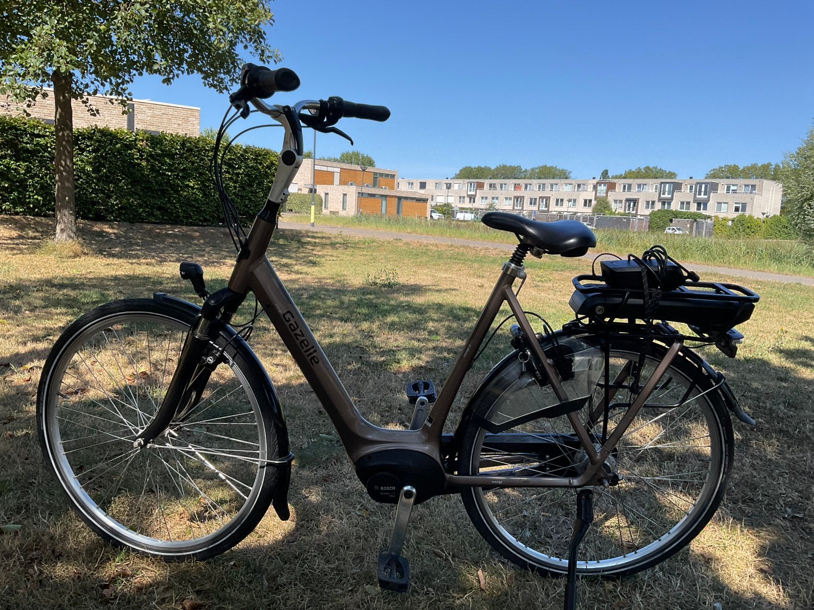 Gazelle Orange C7 elektrische damesfiets, Fietsen en Brommers, Ophalen of Verzenden, Zo goed als nieuw
