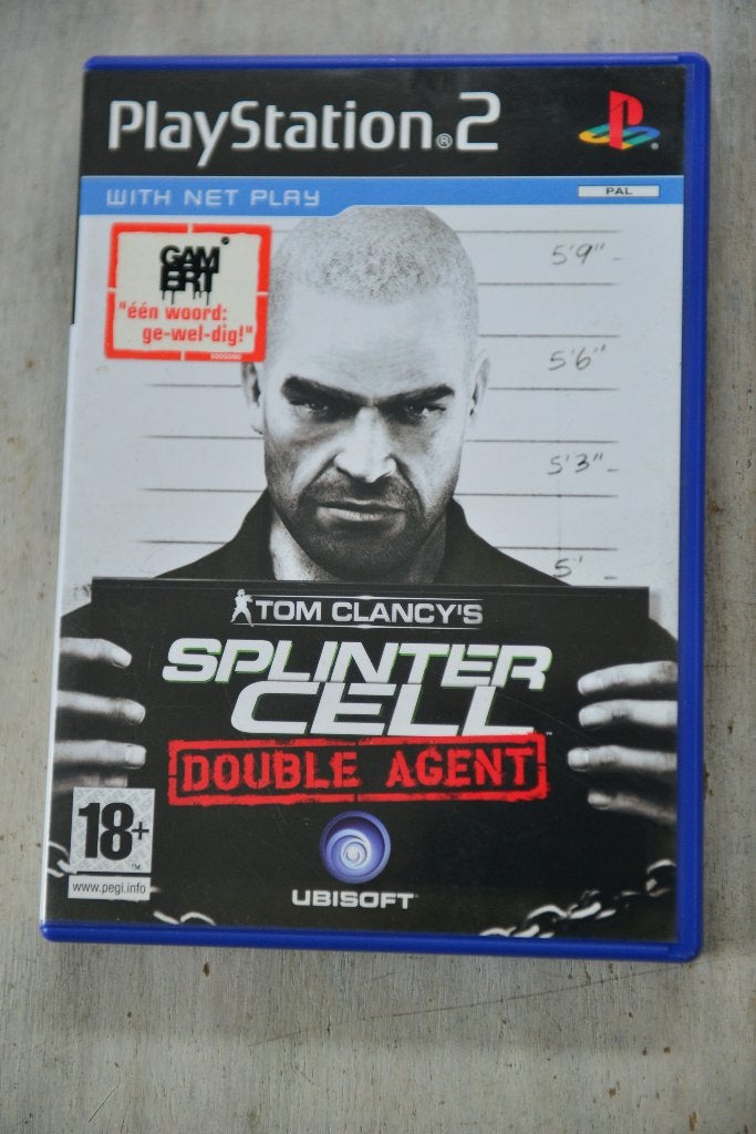 Playstation 2 = Splinter Cell Double Agent, Vanaf 18 jaar, Shooter, Verzenden, 1 speler