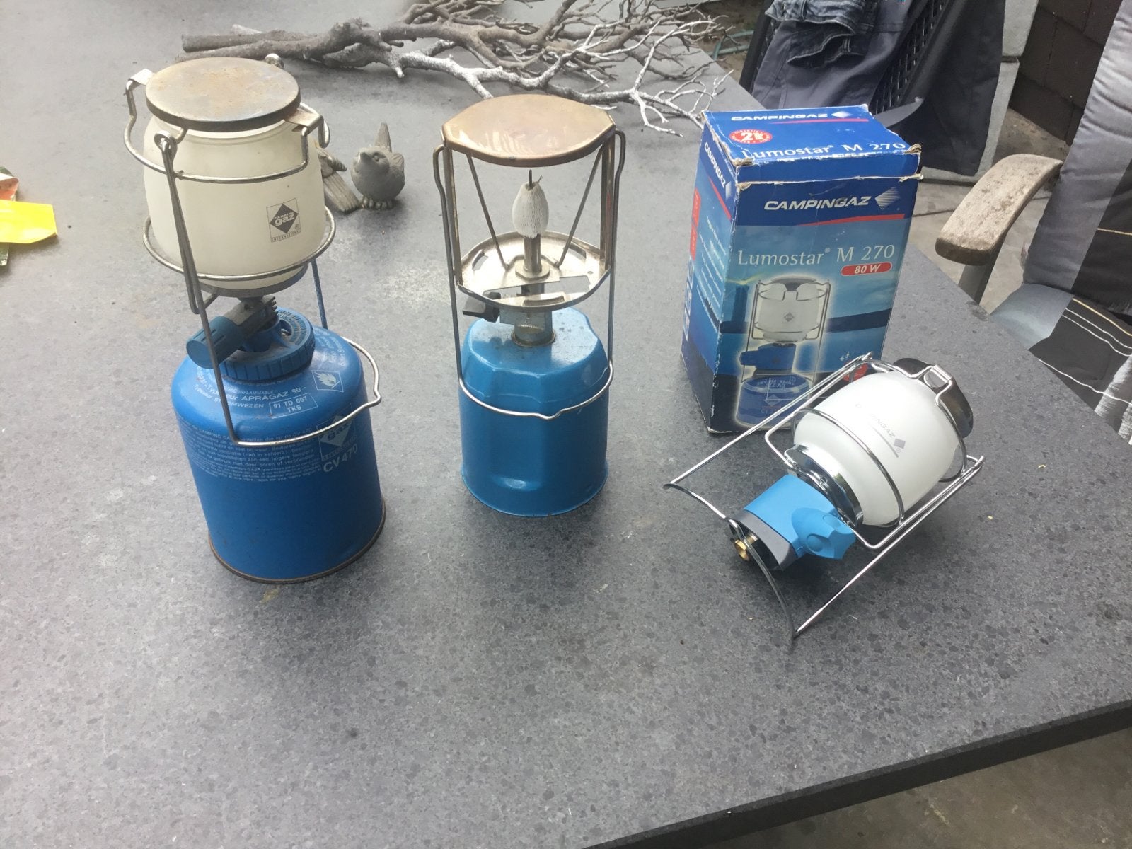 Diverse Campingaz lampen, Ophalen, Gebruikt