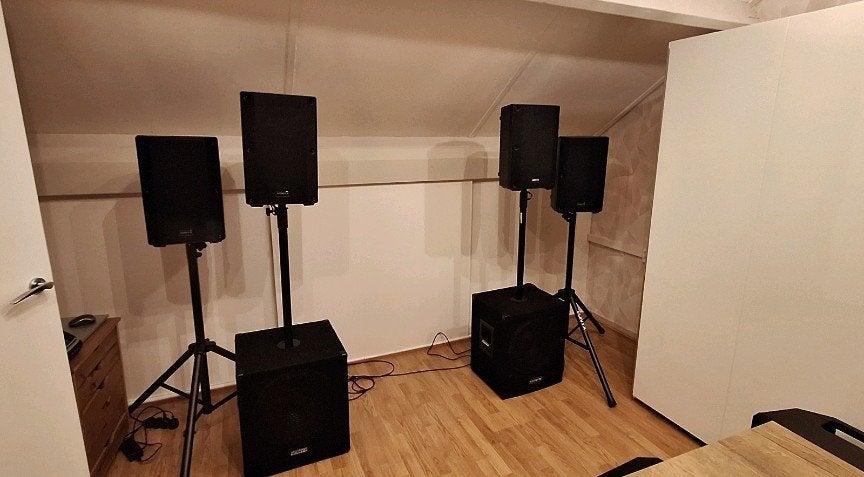 Geluidsinstallatie te huur! Karaoke/Feest, Ophalen, Complete set
