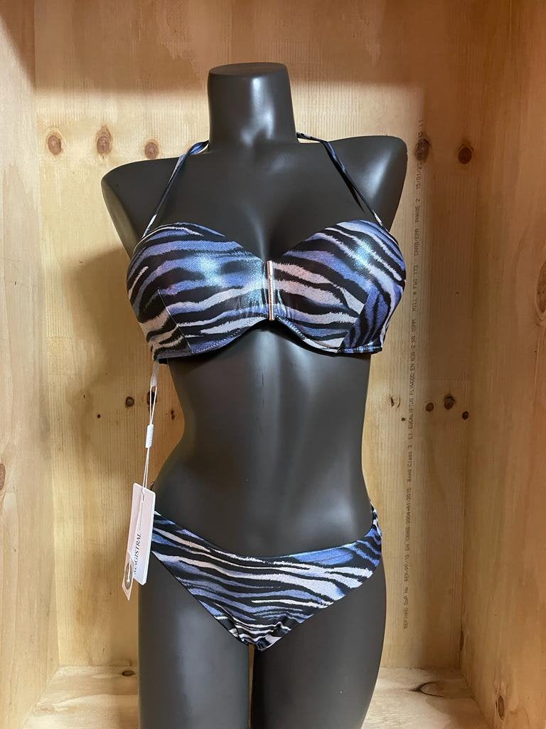 Magistral halter strapless bikini 38b /38 - 40b /36 - 42b, Verzenden, Nieuw, Blauw, Bikini