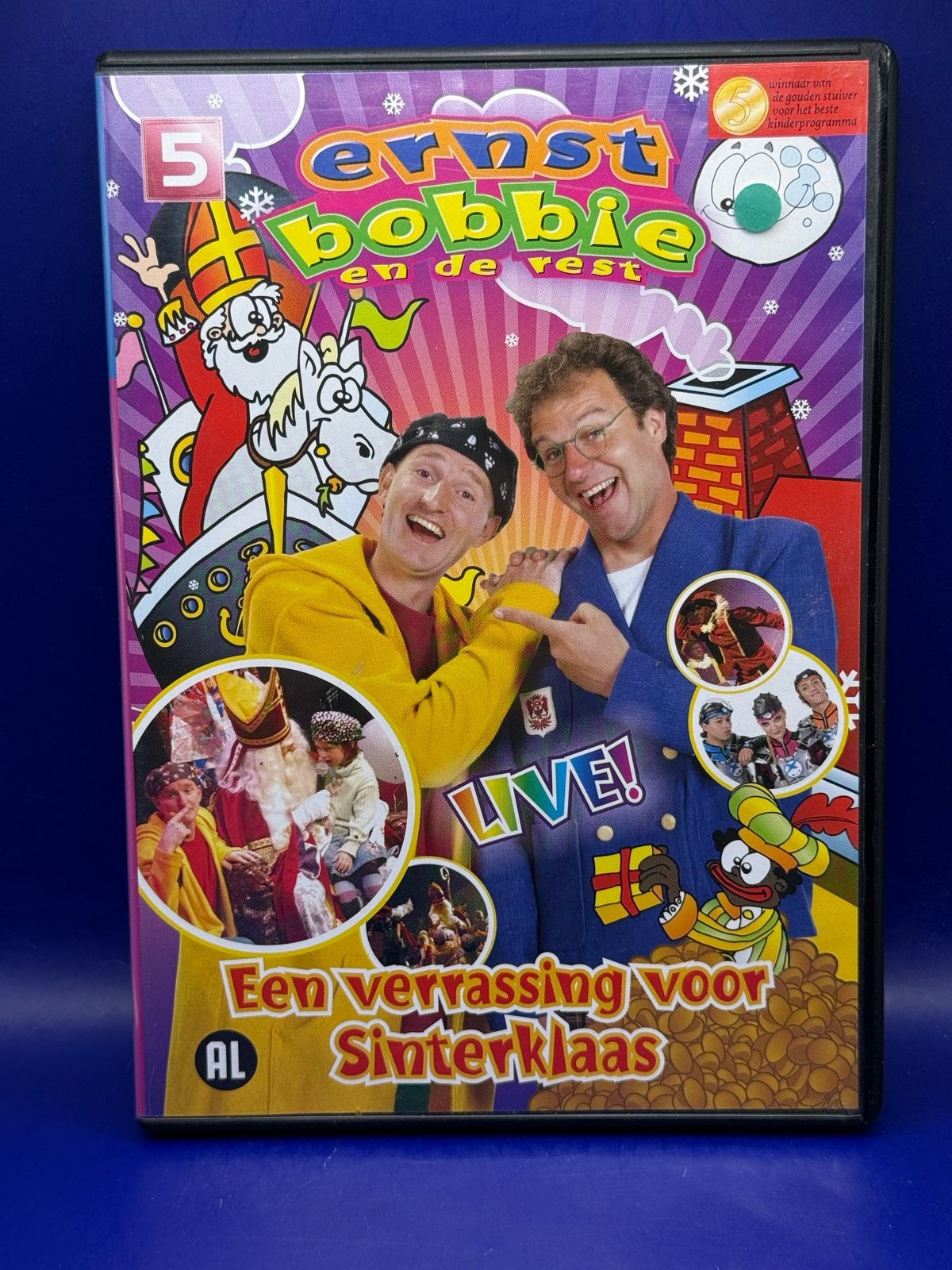 Dvd Ernst, Bobbie -Een verrassing voor Sinterklaas origineel, Verzenden, Alle leeftijden, Nederlands, Zo goed als nieuw