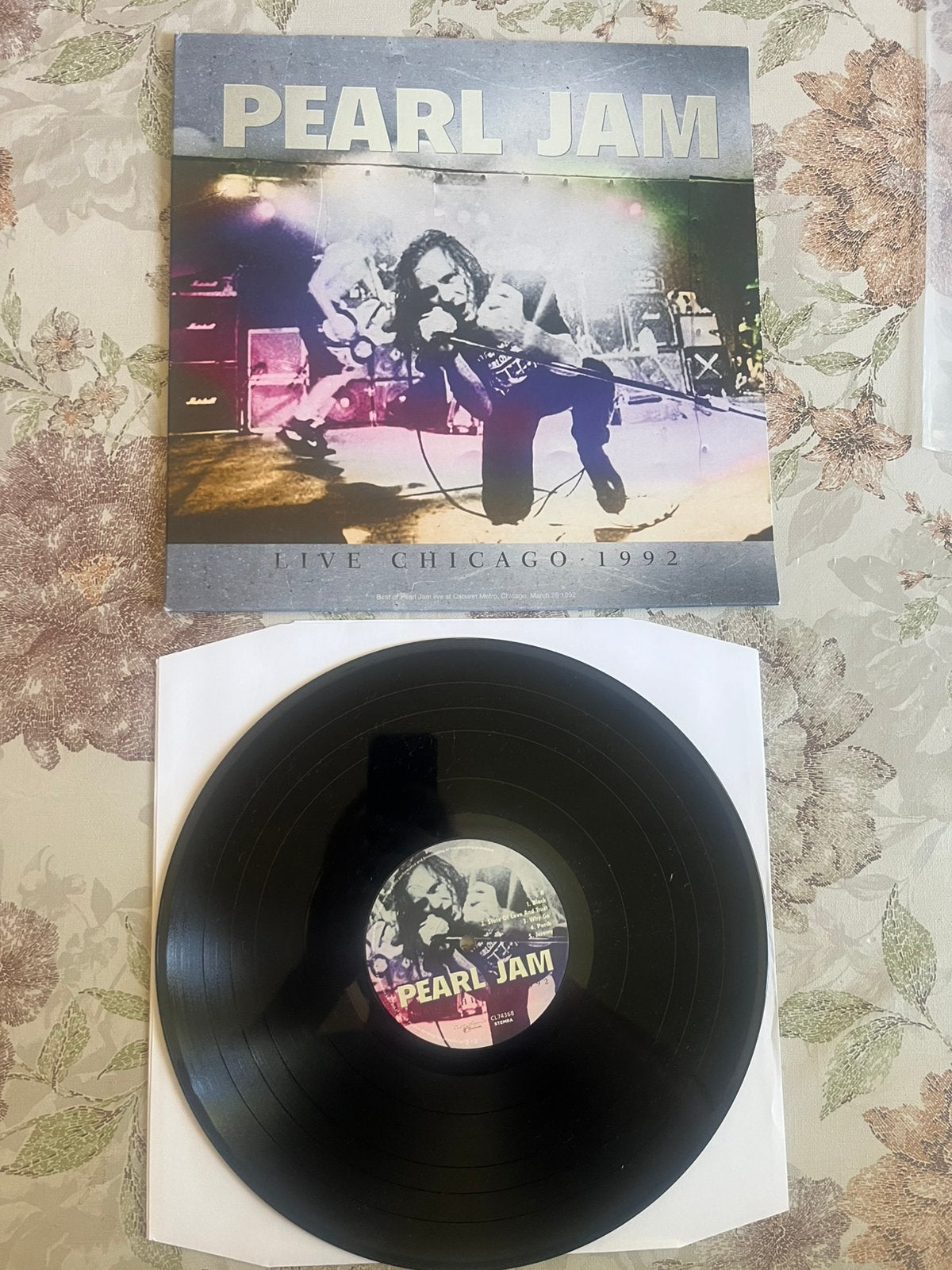 Pearl Jam Chicago 1992 Vinyl, Ophalen of Verzenden, Zo goed als nieuw, 12 inch, Poprock