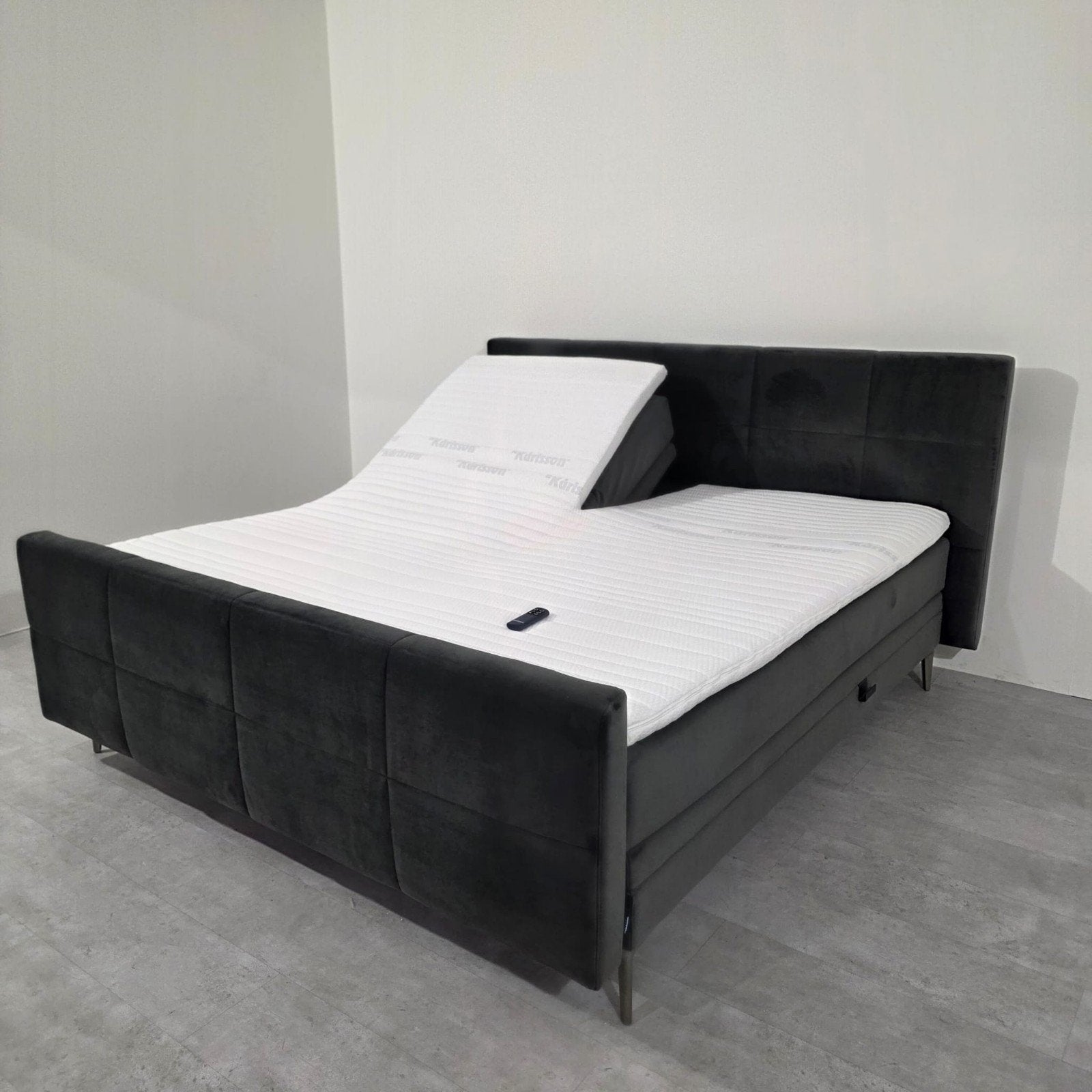 Karlsson Boxspring Elektrisch 200x210, ., 210 cm, Tweepersoons, Ophalen of Verzenden