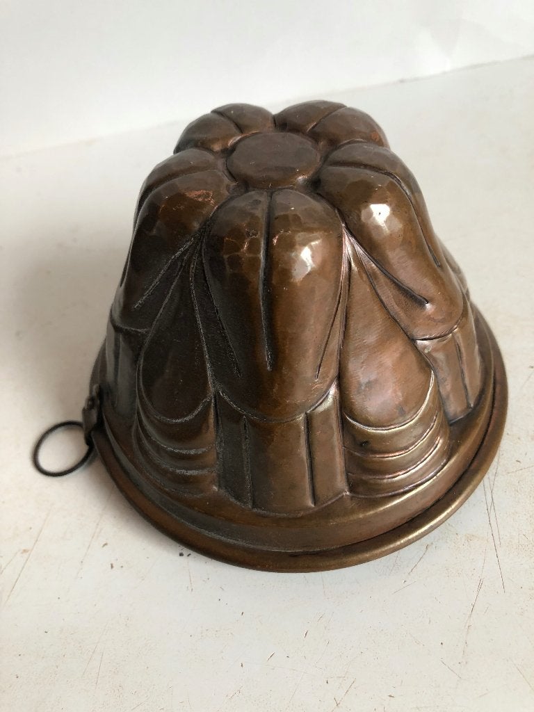 antieke bakvorm koper, Antiek en Kunst, Curiosa en Brocante, Ophalen of Verzenden