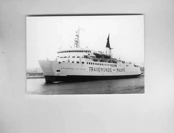 scheepvaart-foto-kronprins carl gustav, Verzamelen, Ophalen of Verzenden, Zo goed als nieuw, Motorboot, Boek of Tijdschrift