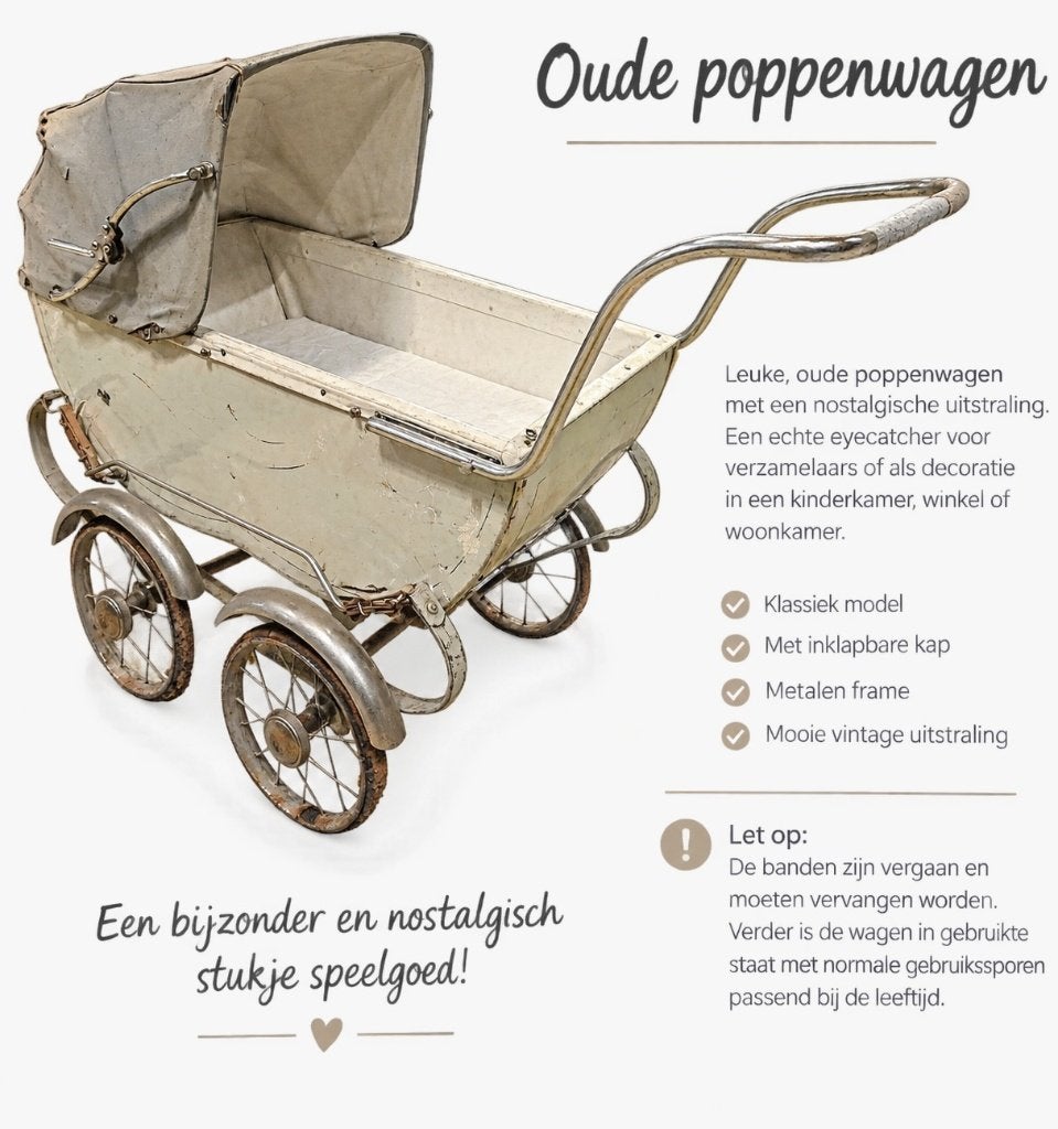 Vintage poppenwagen, Ophalen