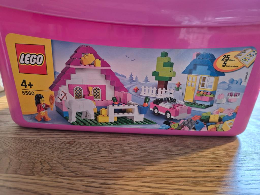 LEGO  inclusief opbergbox, Kinderen en Baby's, Speelgoed | Duplo en Lego, Ophalen, Inclusief minifiguren, Gebruikt, Overige thema's