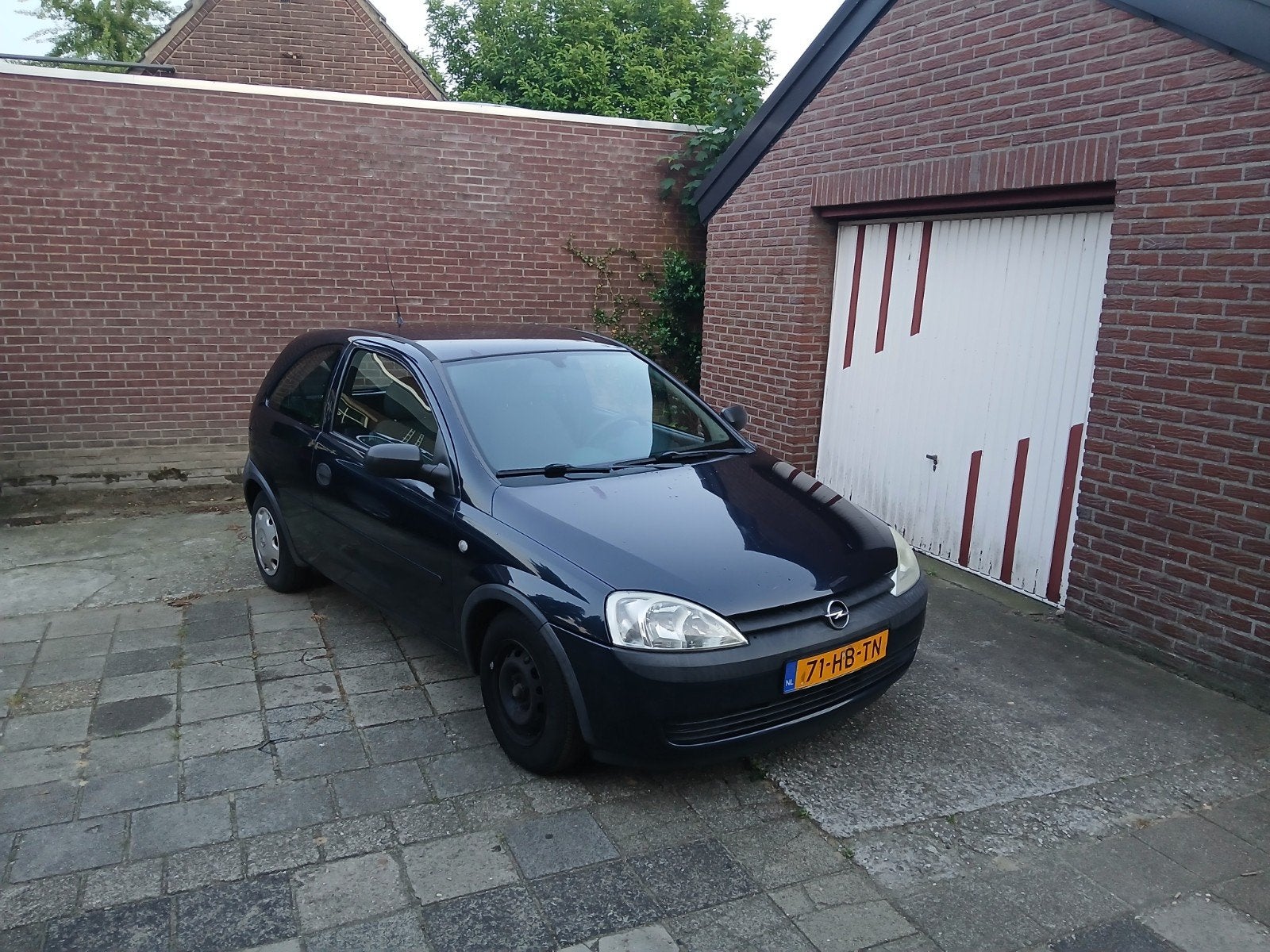 Opel Corsa 1.2 16V 3D 2001 Blauw, Auto's, Voorwielaandrijving, Radio, 74 pk, 31 €/maand