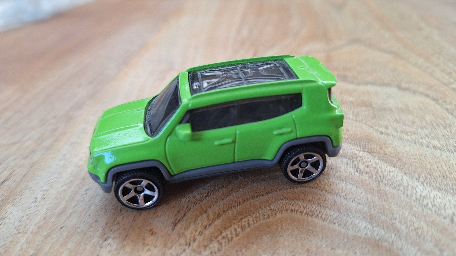 Matchbox Jeep Renegade (groen), Ophalen of Verzenden, Zo goed als nieuw, Auto