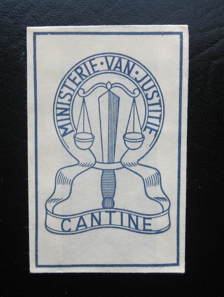 G 17-5940 Ministerie van Justitie, Ophalen of Verzenden, Nederland