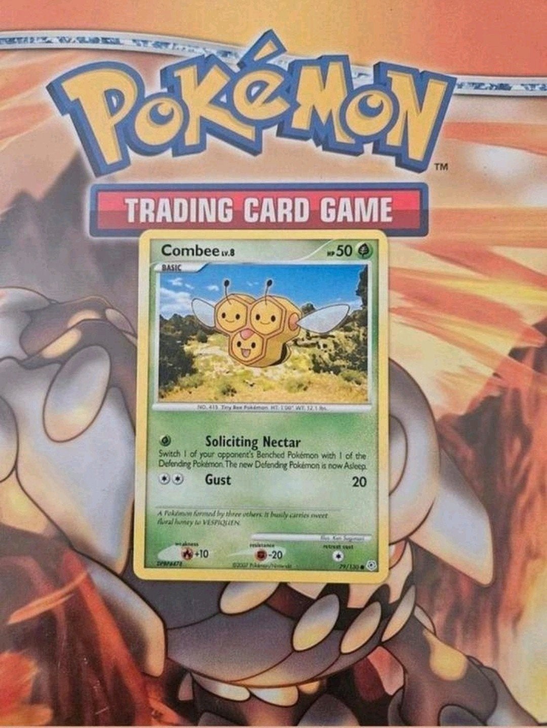 Combee 79/130 Diamond&Pearl base set pokemon kaart, Ophalen of Verzenden, Gebruikt, Losse kaart