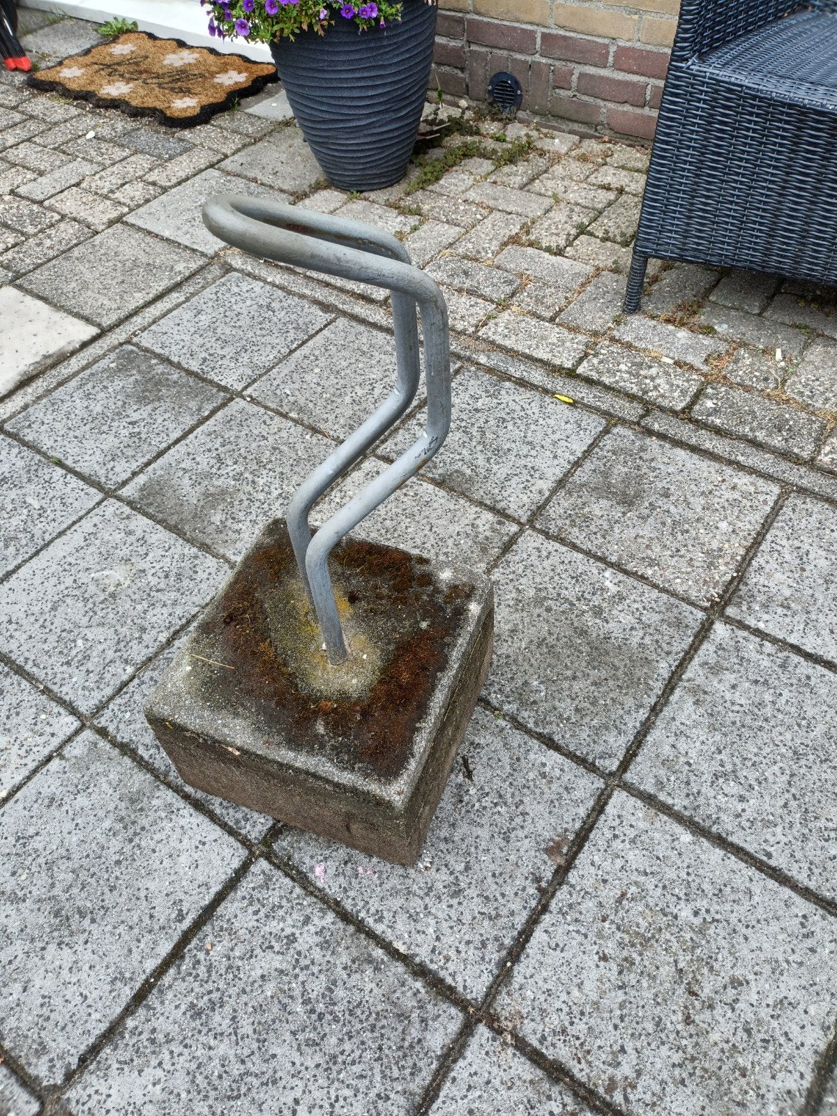 fietsenrek voor 1 fiets, Ophalen, Gebruikt