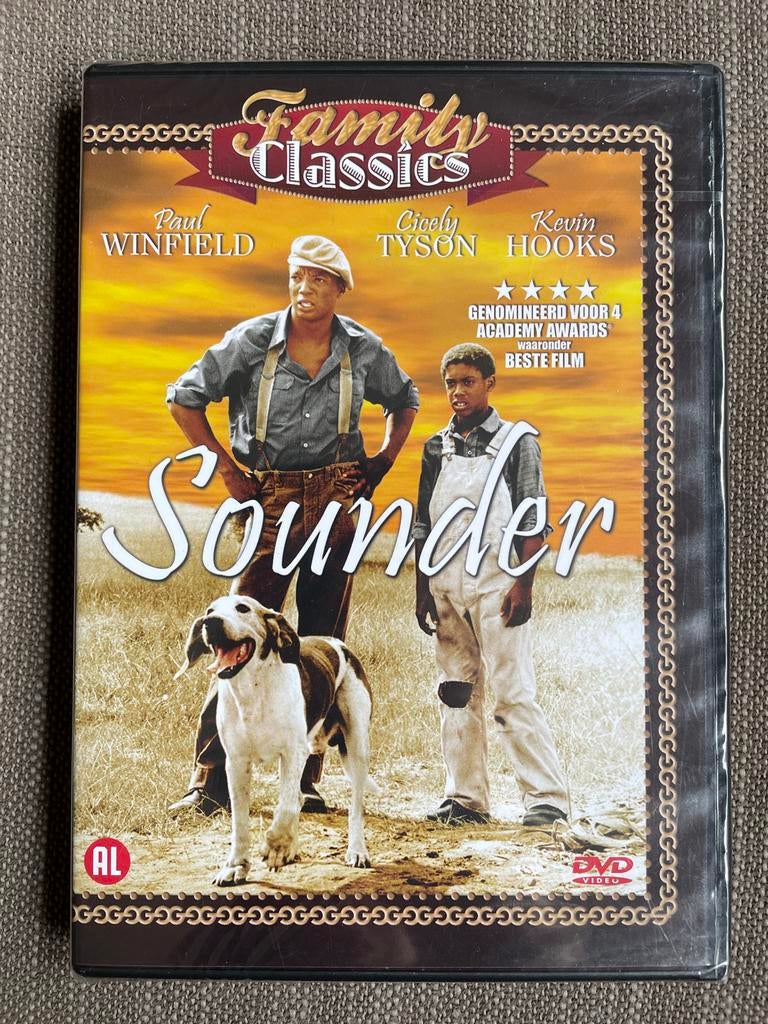Sounder  - dvd nieuw in de verpakking!!, Alle leeftijden, Ophalen of Verzenden, Nieuw in verpakking, Drama