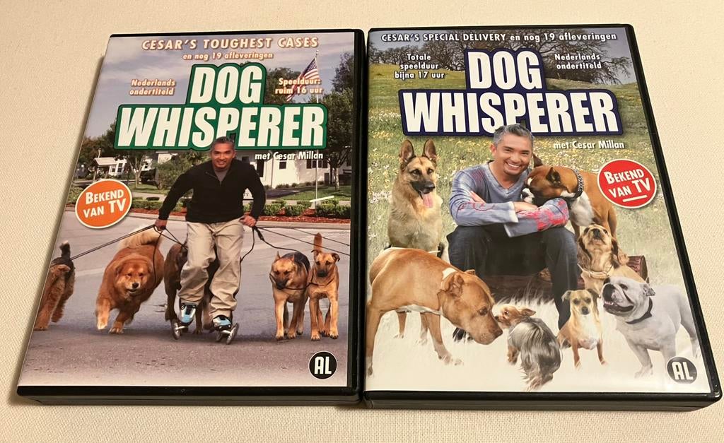 Dvd boxen Dog Whisperer Cesar Millan, Ophalen of Verzenden, Zo goed als nieuw, Overige typen