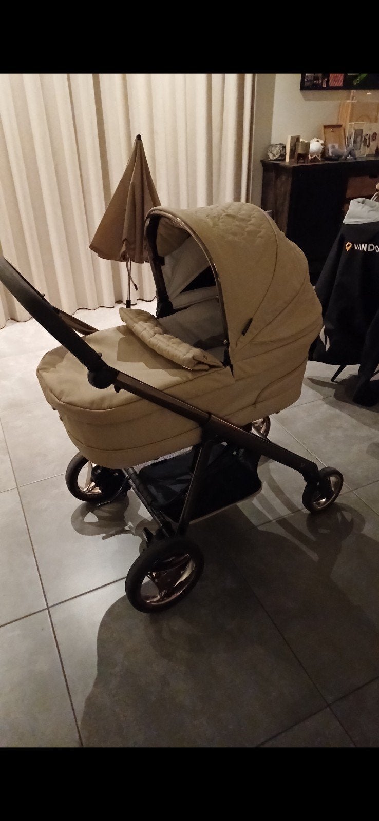 Bebecar 3-in-1 kinderwagen, Gebruikt, Met autostoeltje, Combiwagen, Ophalen