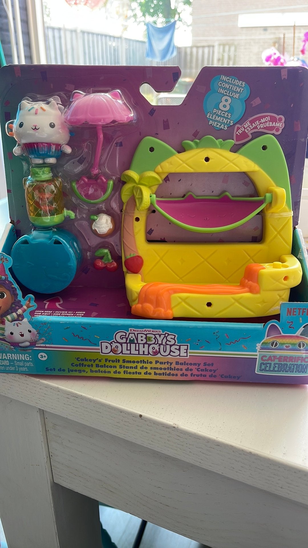 Cakey’s Fruit Smoothie Party Balkon set, Ophalen of Verzenden, Nieuw, Toebehoren