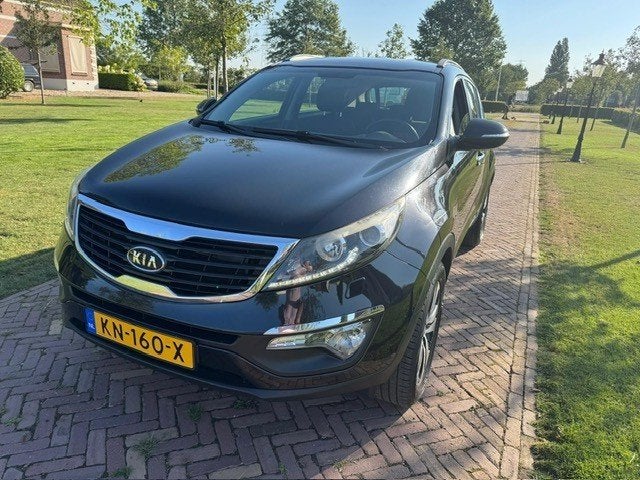 Kia Sportage 2.0 Cvvt  AUT 2010 AIRCO DEFECT MEENEEMPRIJS, Auto's, Kia, 1998 cc, Stof, 4 cilinders, Grijs