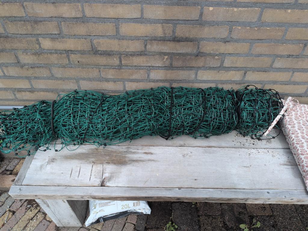 Gazenhek, Ophalen, Zo goed als nieuw, Kunststof, Gaashekwerk