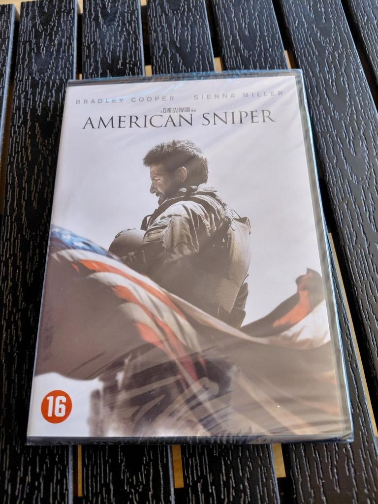 American Sniper dvd. NIEUW IN SEAL. Bradley Cooper., Vanaf 16 jaar, Ophalen of Verzenden, Nieuw in verpakking, Oorlog