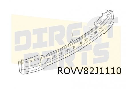 Range Rover Velar lichtbalk (op achterklep) Origineel! LR154