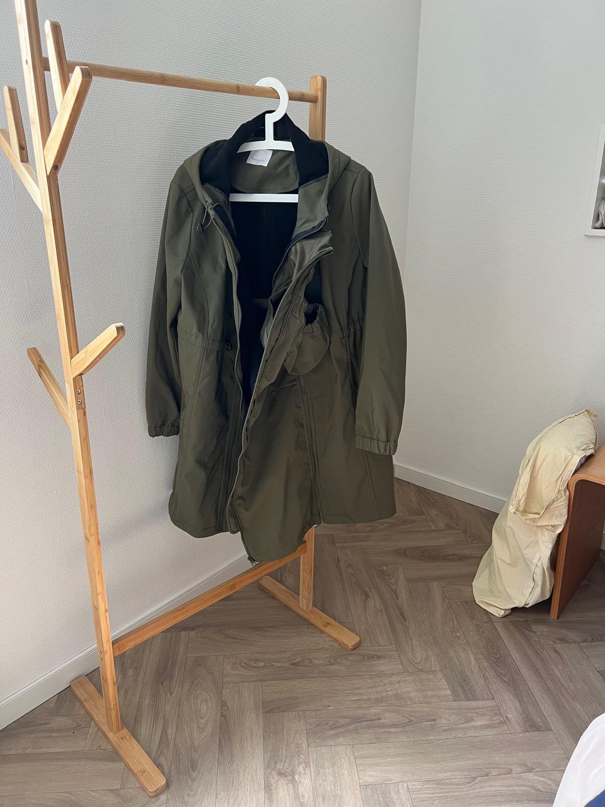 Jas zomer/herfst softshell XL mamalicious met draagoptie, Maat 46/48 (XL) of groter, Ophalen of Verzenden, Jasje of Colbert, Gedragen