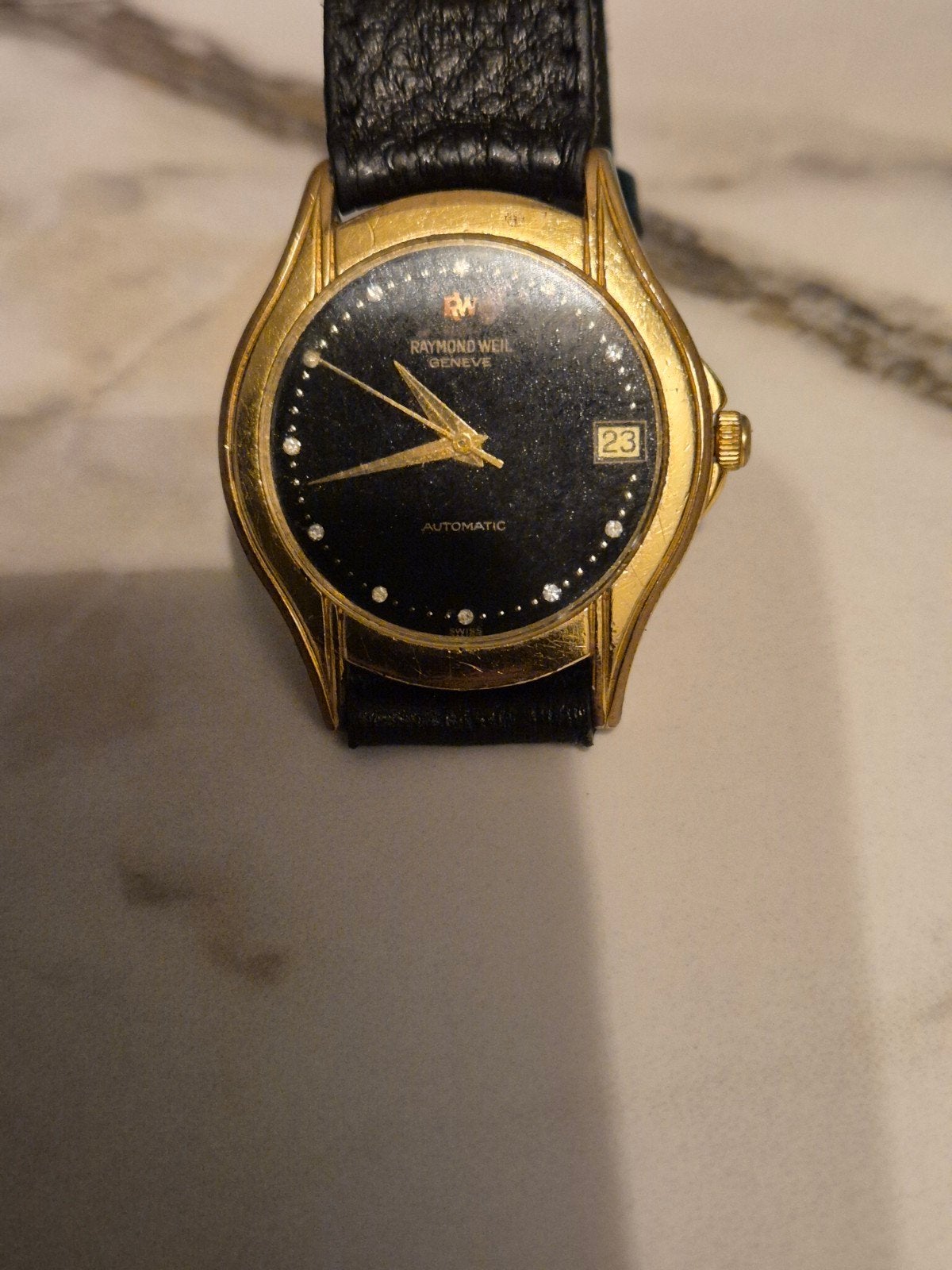 Raymond Weil Genève Automatic Horloge - Goudkleurig, Overige merken, Polshorloge, Ophalen of Verzenden, Goud