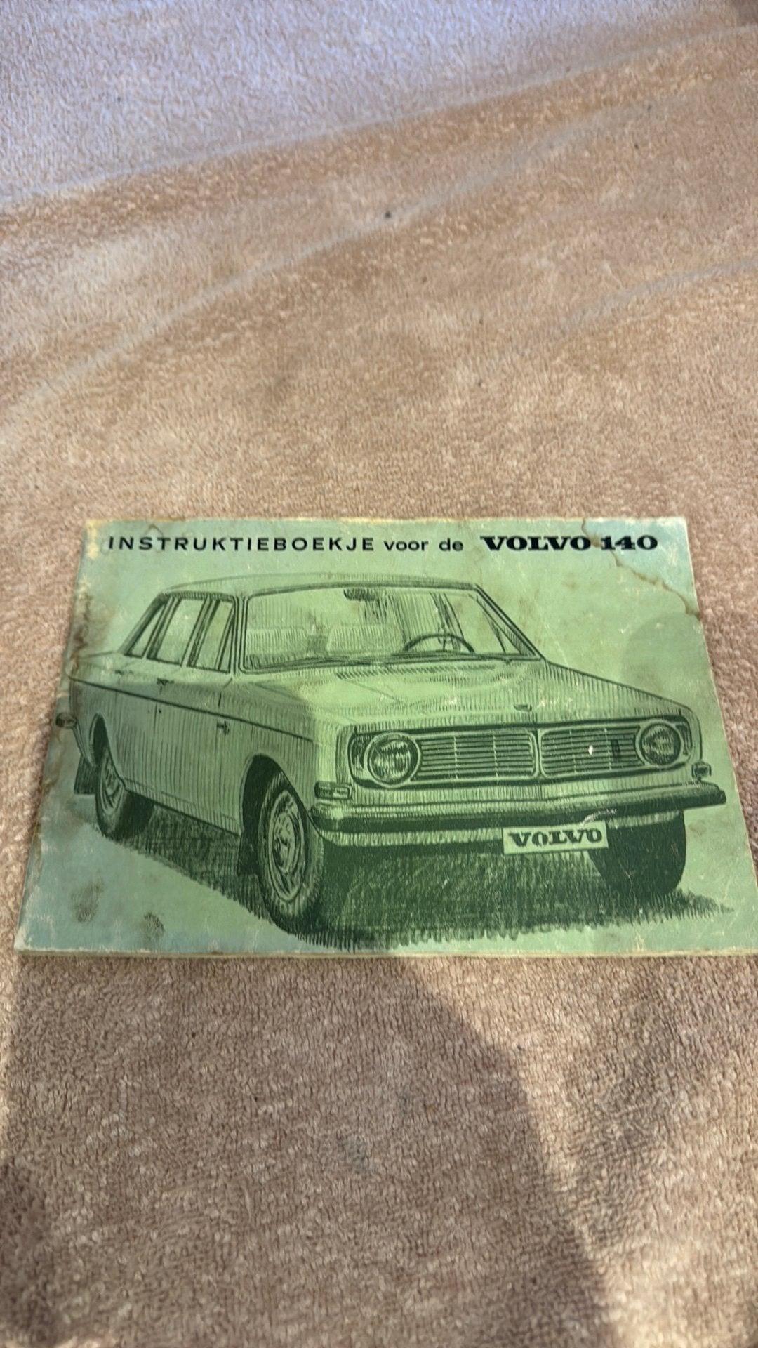 Handleiding Volvo 140 - Origineel Instructieboekje, Ophalen of Verzenden