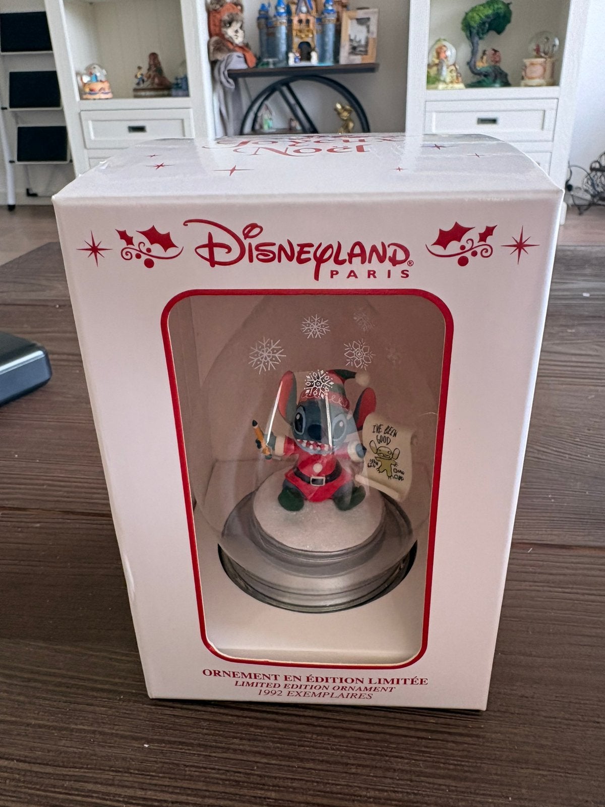 Disney limited stitch ornament, Verzamelen, Ophalen of Verzenden, Overige figuren, Zo goed als nieuw, Beeldje of Figuurtje